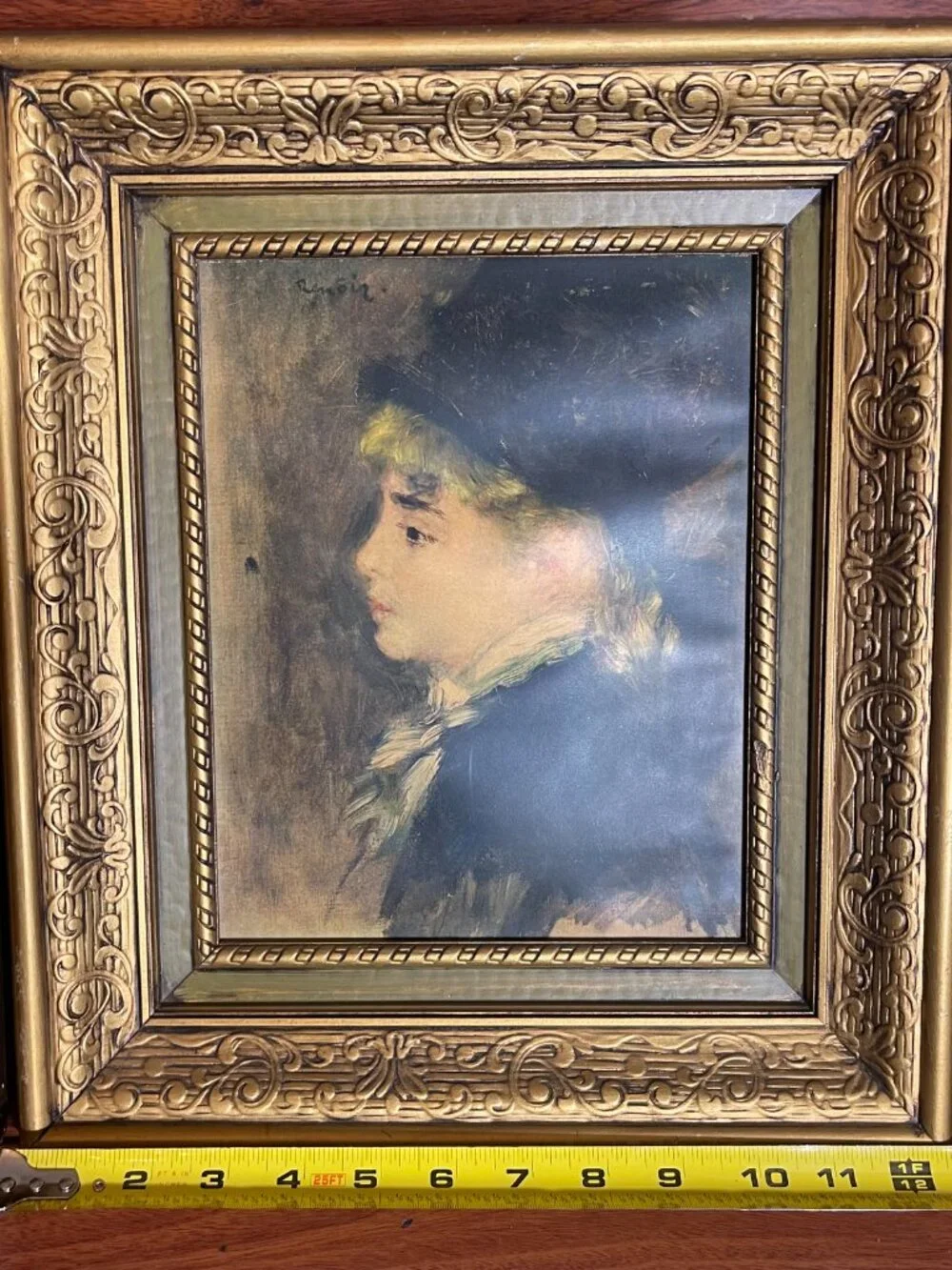 2 VTG Canvas FRMD Wall Art 